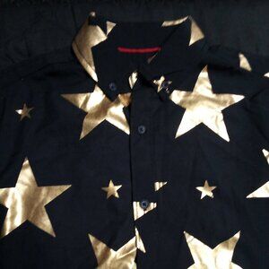 Drill Clothing Co. Gold Stars Button Shirt